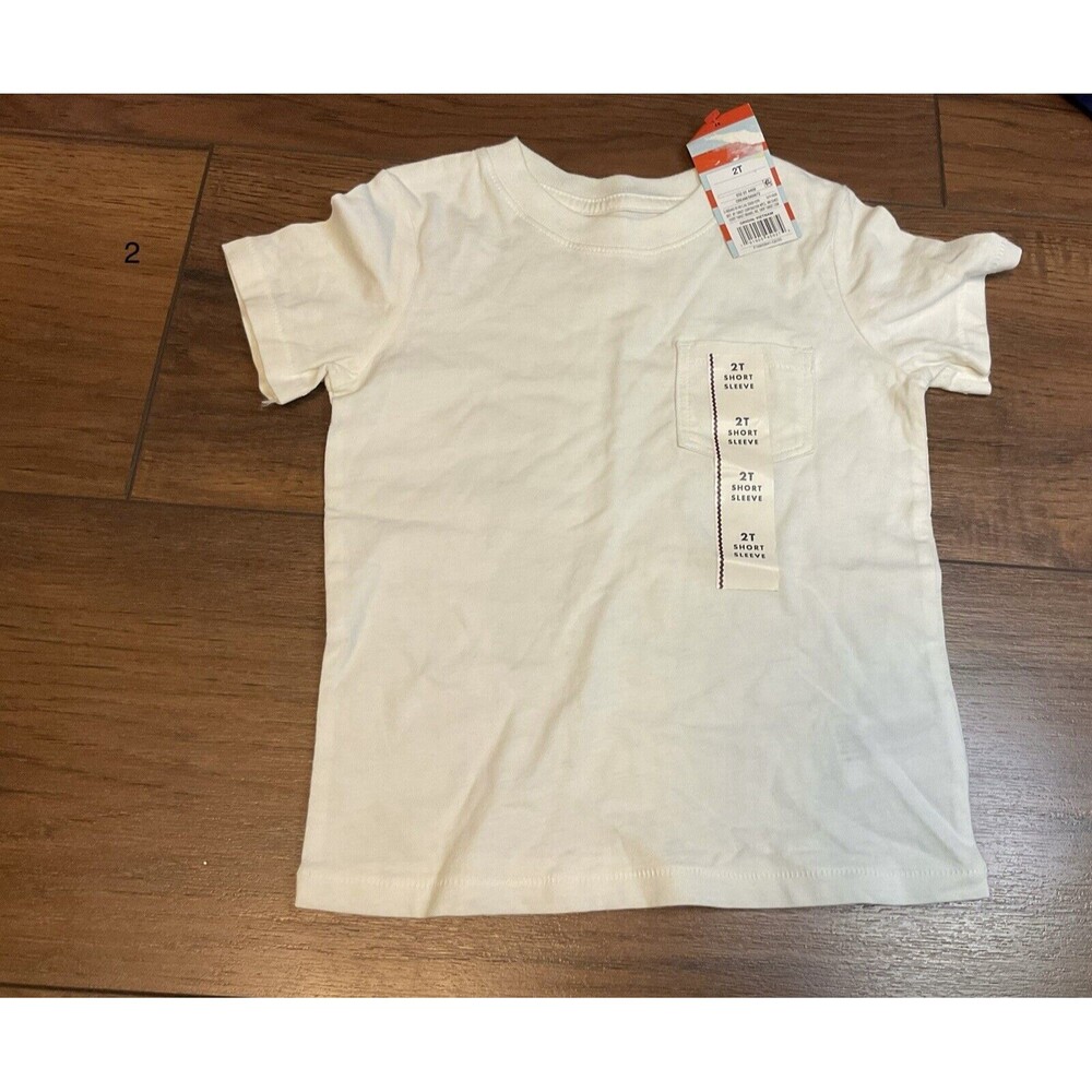 Cat & Jack White NWT 2t   Toddler Pocket NWT